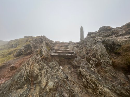 Bwlch Glas virtually snow free