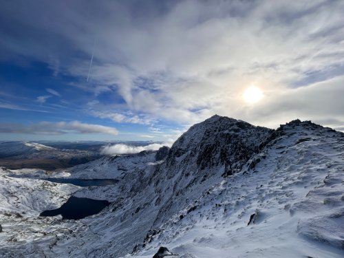 Wintry on the Wyddfa