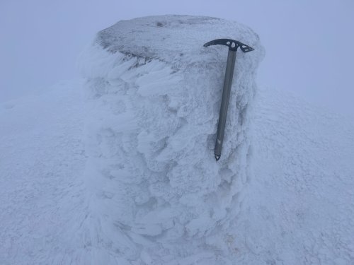 Ice axe, not just ice