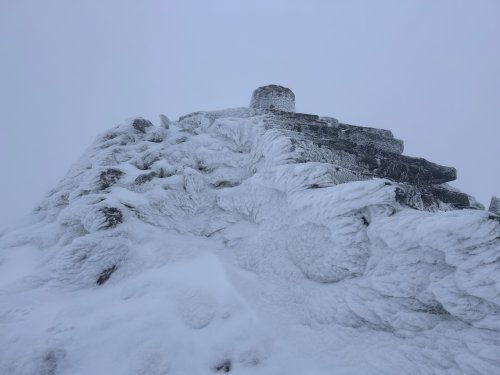 Icy summit