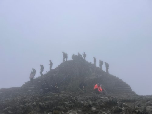 Some people at the summit