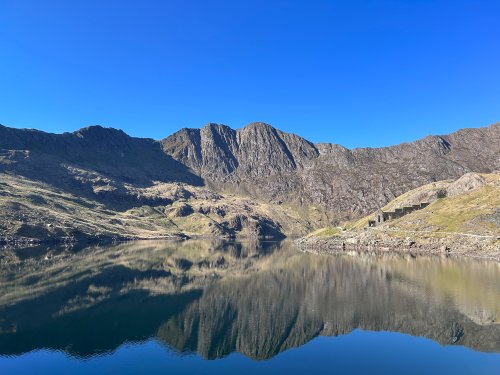 Lliwedd in Llyn Llydaw