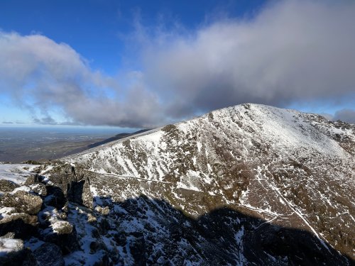 Garnedd Ugain slopes