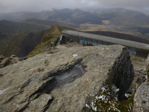 A little frozen puddle