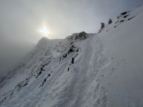 Steep at Bwlch Glas