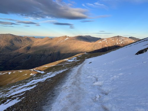 Confined Llanberis path