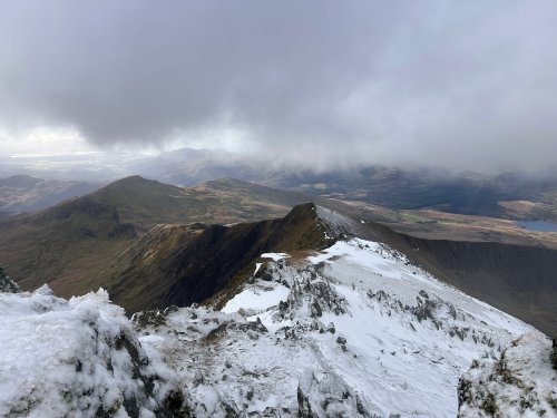 Bwlch Main and Rhyd Ddu path